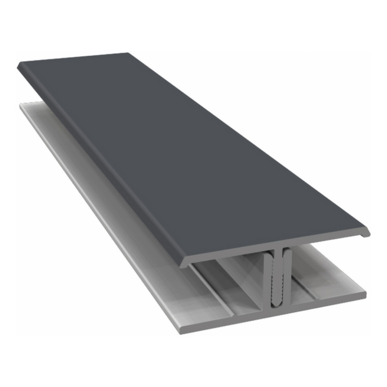Escade 2-Delig Koppelprofiel Leigrijs RAL7015 300cm